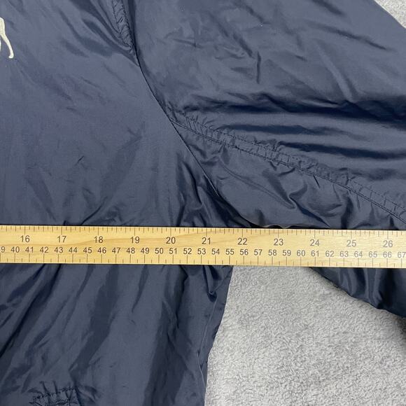 Abercrombie & Fitch Jacket Women XL Navy Windbreaker Outdoor Retro Moose - Picture 14 of 16